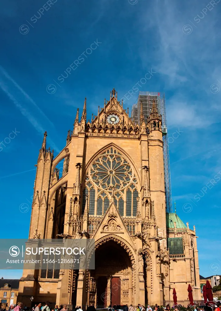 Metz Cathedral, Metz France.