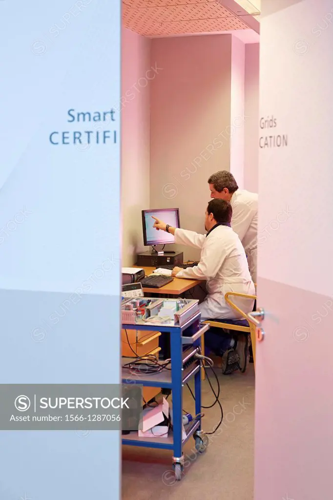 Smart Grids control room. Low Voltage Micro Network. Testing and Certificates Services for Smart Grids and Smart meters. Certification of Power Electr...