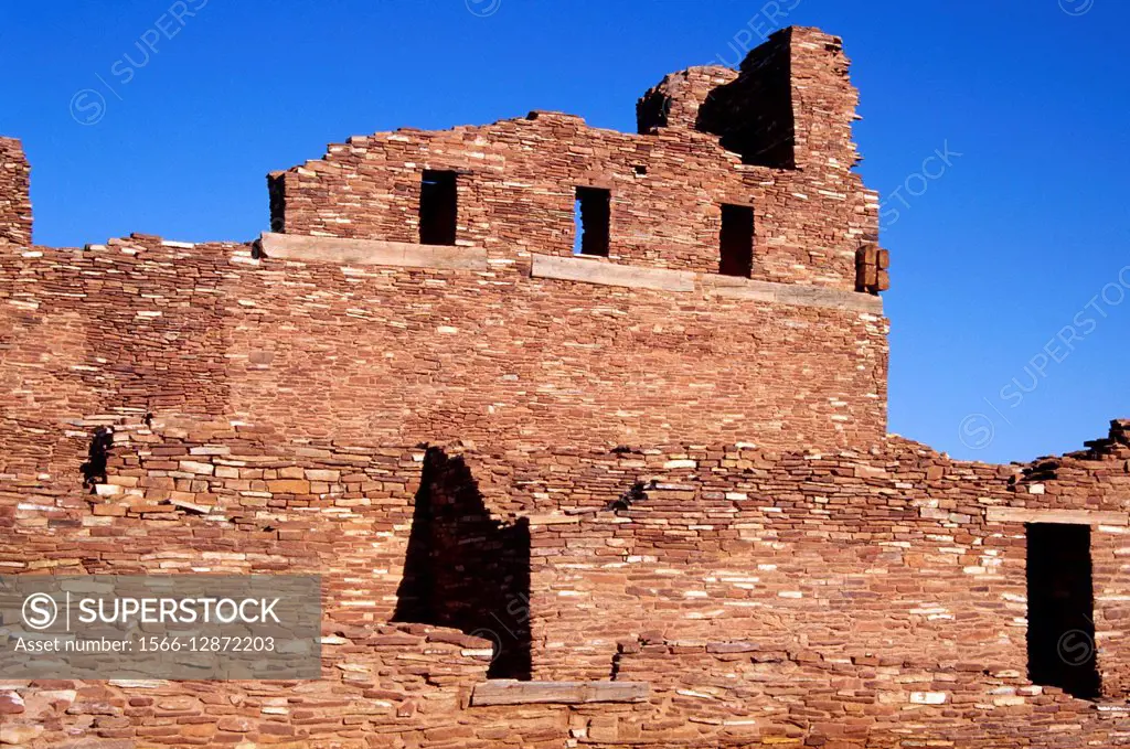 Abo Pueblo, Salinas Pueblo Missions National Monument, New Mexico.