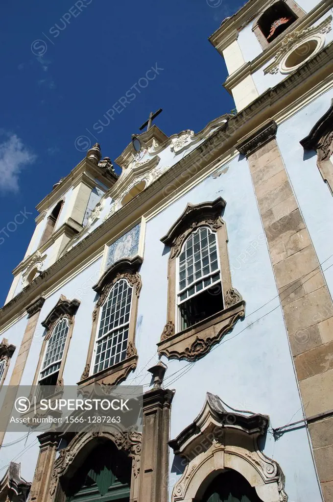 Salvador de Bahia, Bahia, Brazil, Pelourinho, Igreja de Nossa Senhora do Rosário dos Pretos