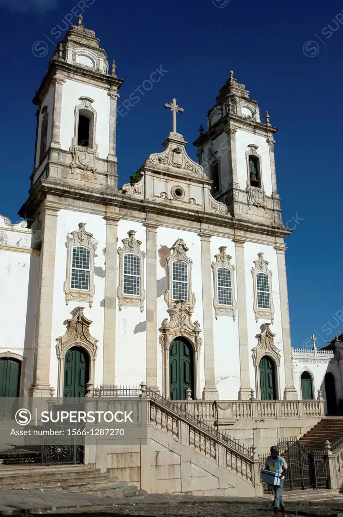 Salvador de Bahia, Bahia, Brazil, Pelourinho, Igreja do Carmo