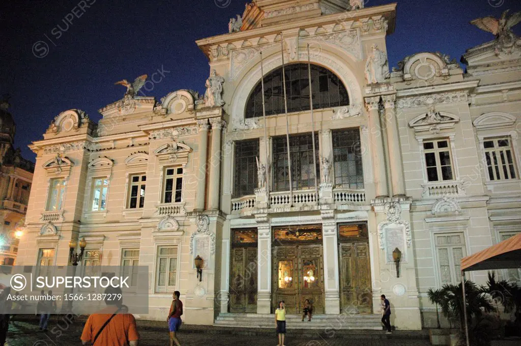 Salvador de Bahia, Bahia, Brazil, Praça Municipal, Palácio Rio Branco