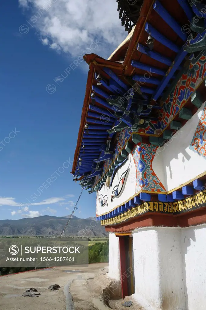 TIBET Gyantse, Monastery Pelkhor Chode.
