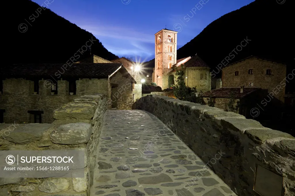 Beget village, Girona, Spain.