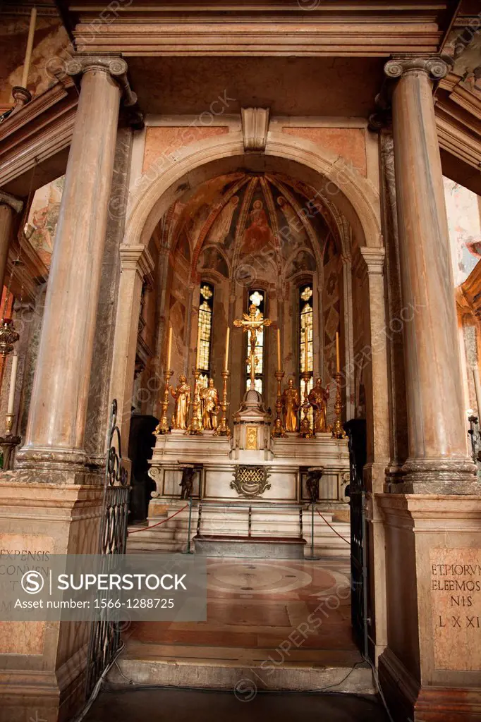 San Fermo Maggiore church, Verona Italy.
