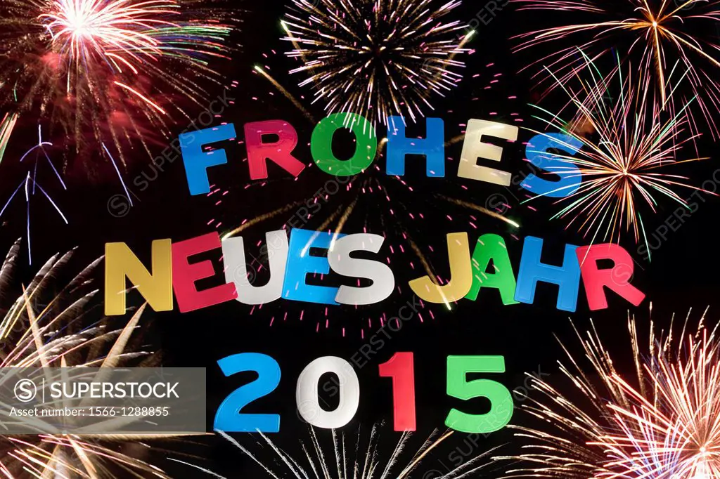 Frohes Neues Jahr Happy New Year 2015