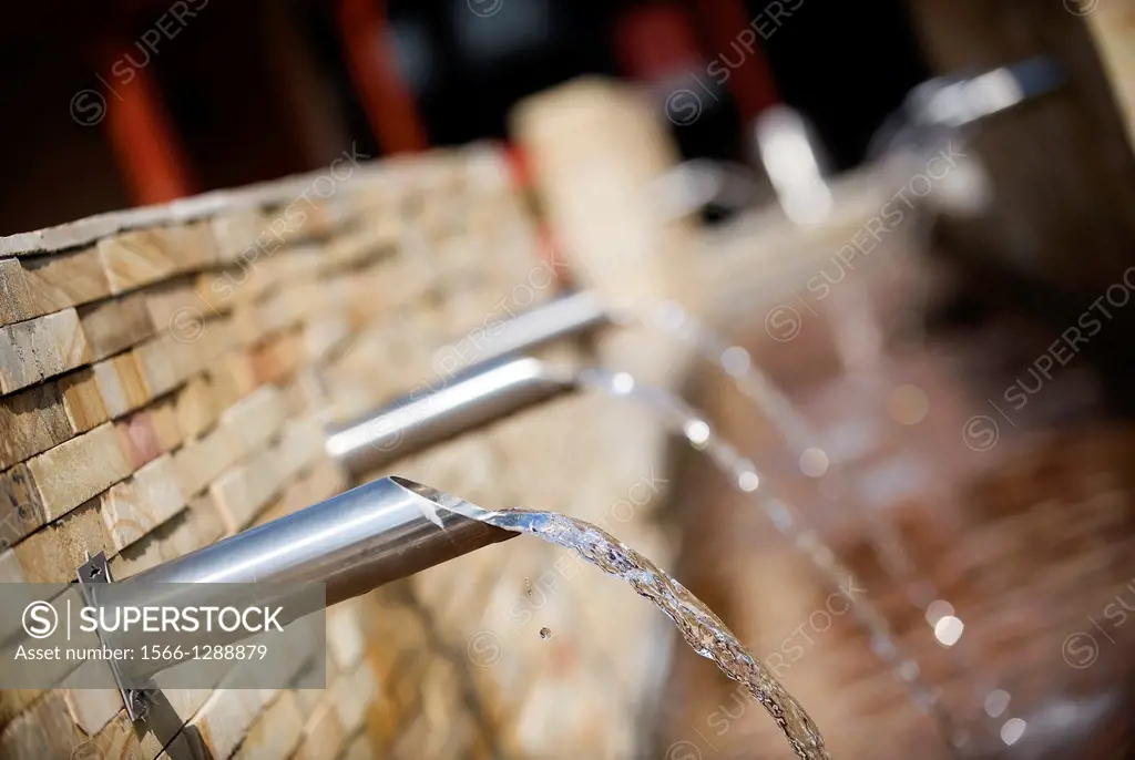 water feature, shopping mall, Johannesburg, South africa