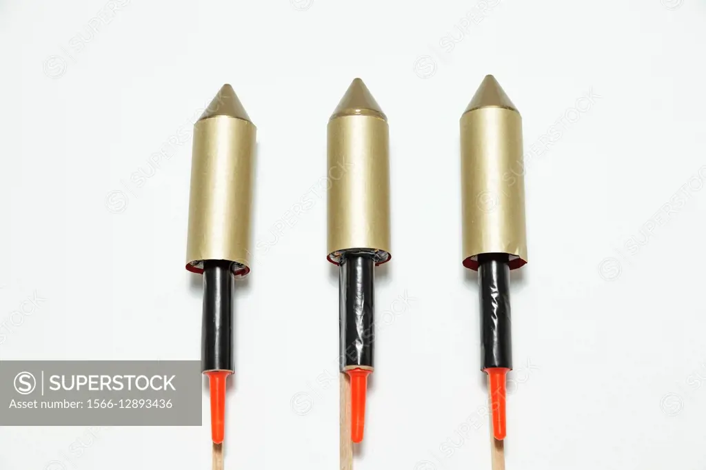 Isolated firecrackers.