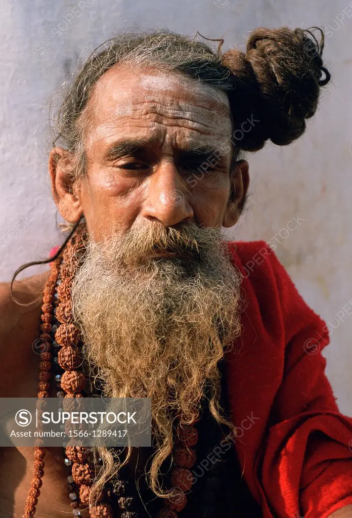 Hindu ascetic sadhu. Nepal.