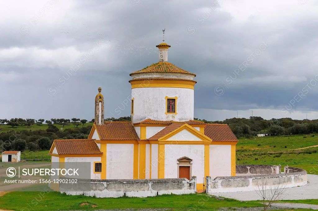 Church of Calvario.Monforte.Alentejo.Portugal