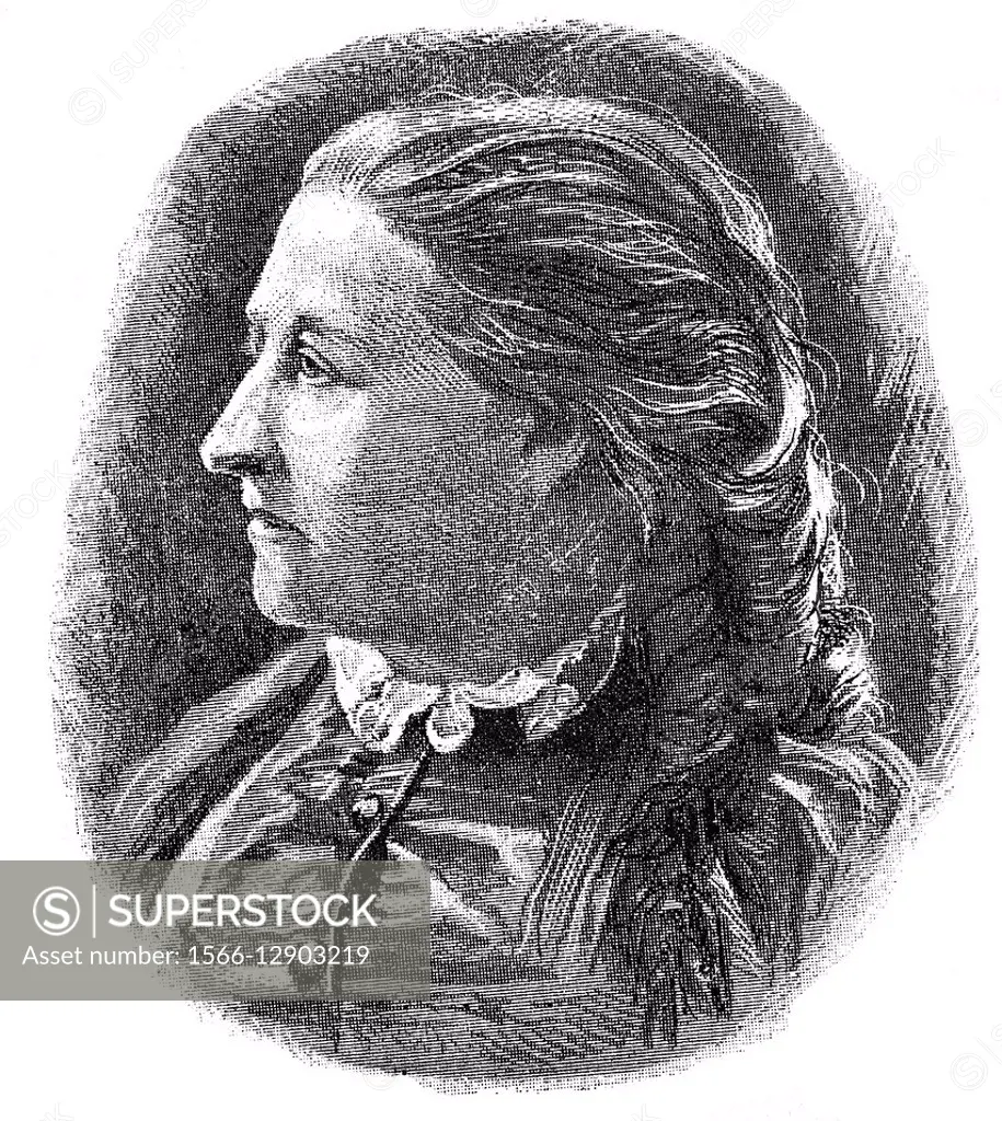Elise Last, 1827-1888, Elise Last, a German writer,.