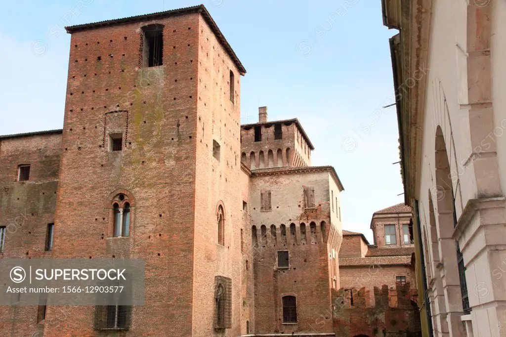 Italy Mantua castle of Gonzaga.