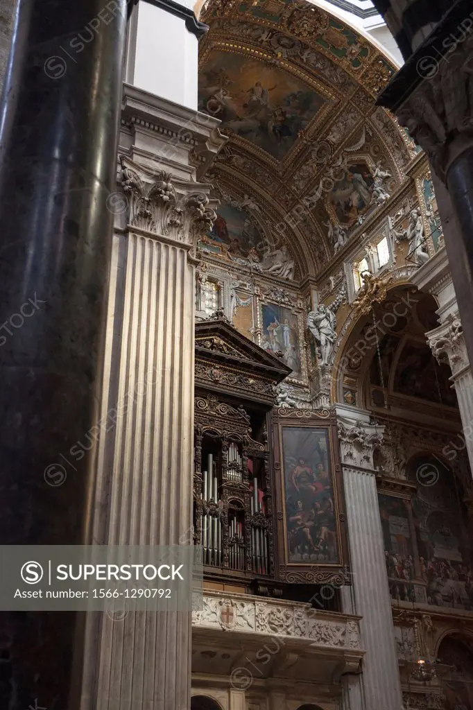 San Lorenzo Cathedral, Genoa Italy.