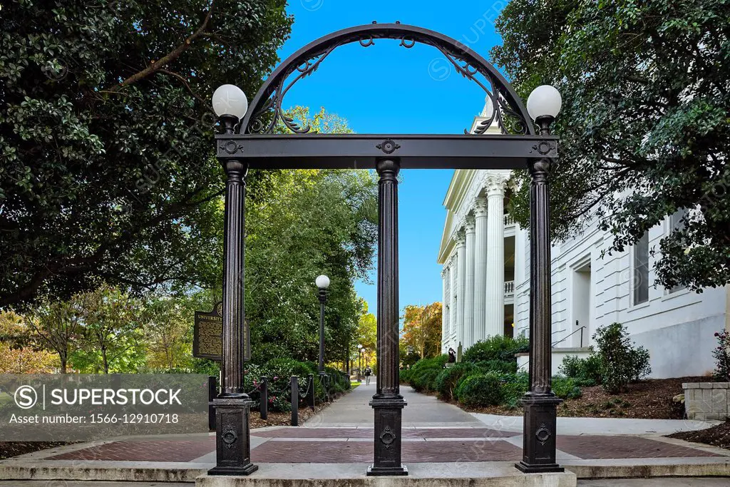 The Georgia Arch, University of Georgia, Athens, Georgia, USA.