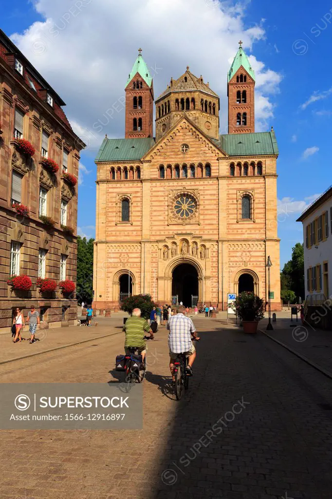 Speyer Cathedral, Kaiserdom, UNESCO World Heritage Site, Speyer, Rhineland-Palatinate, Germany