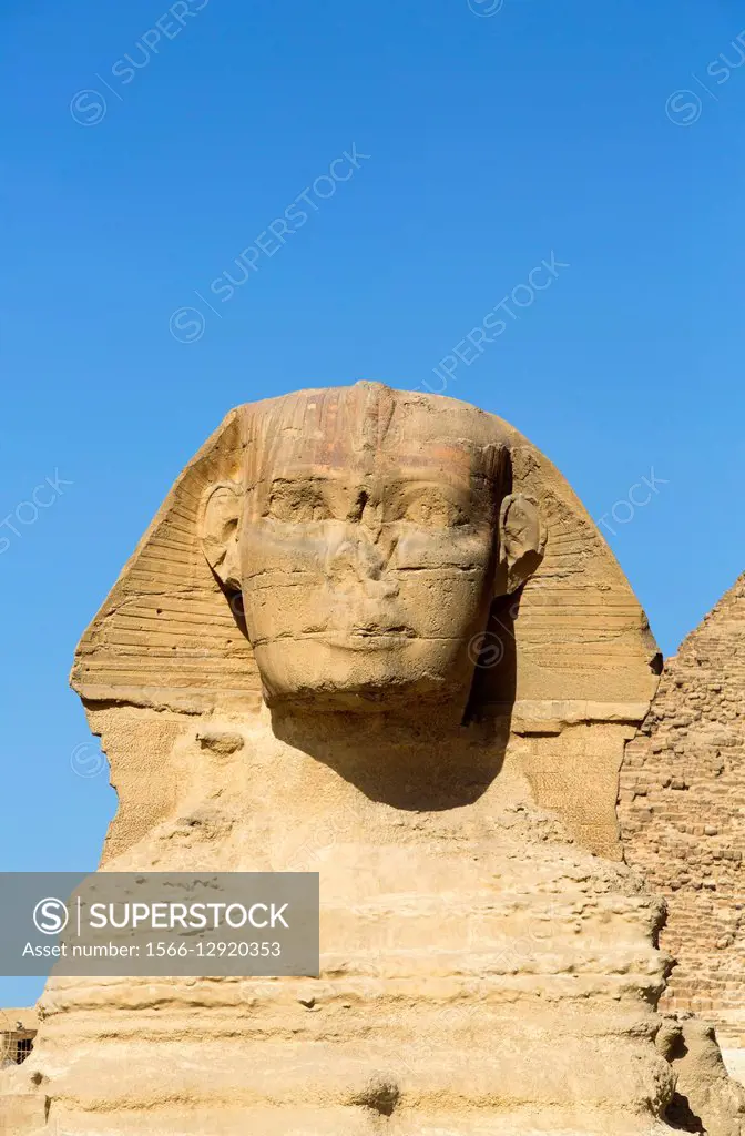 Sphinx, The Giza Pyramids, Giza, Egypt