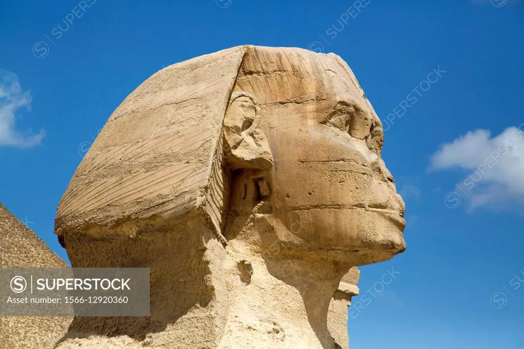 Sphinx, The Giza Pyramids, Giza, Egypt