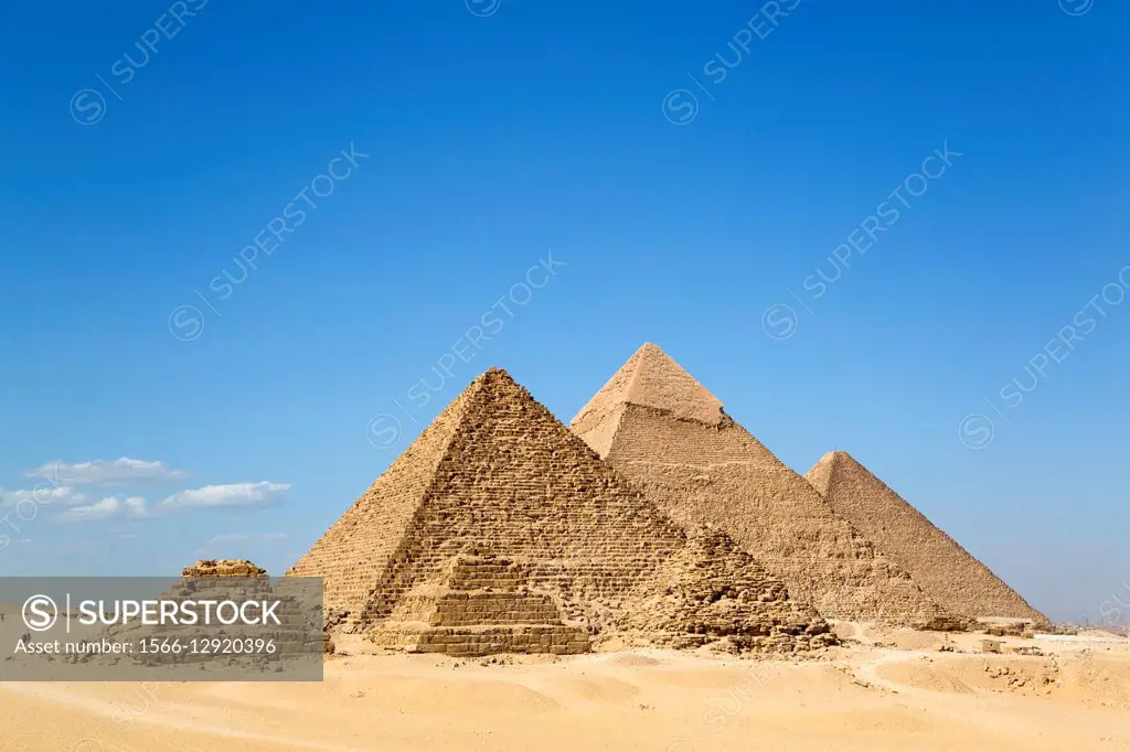 The Giza Pyramids, Giza, Egypt