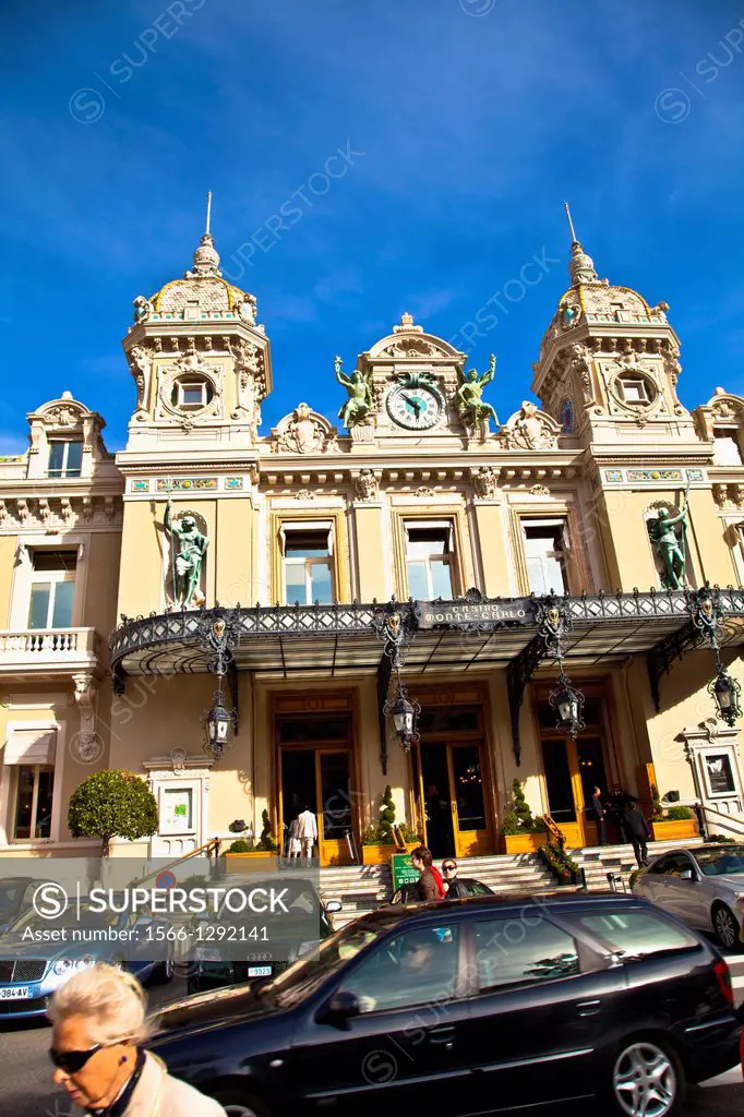Grand Casino of Monte Carlo, Principality of Monaco, Europe.