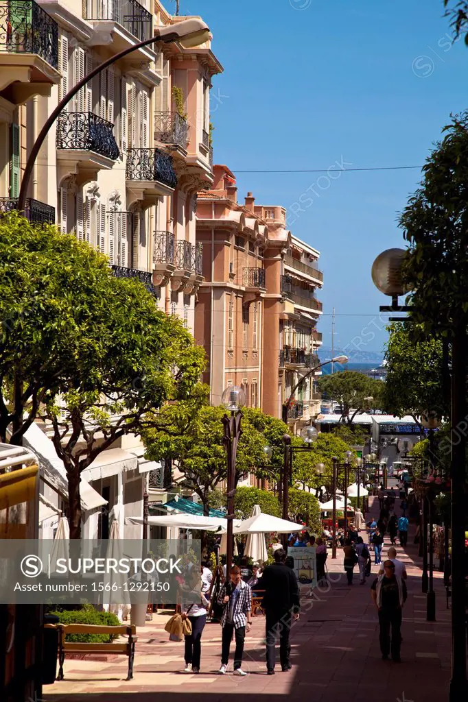 La Condamine district, Principality of Monaco, Europe.