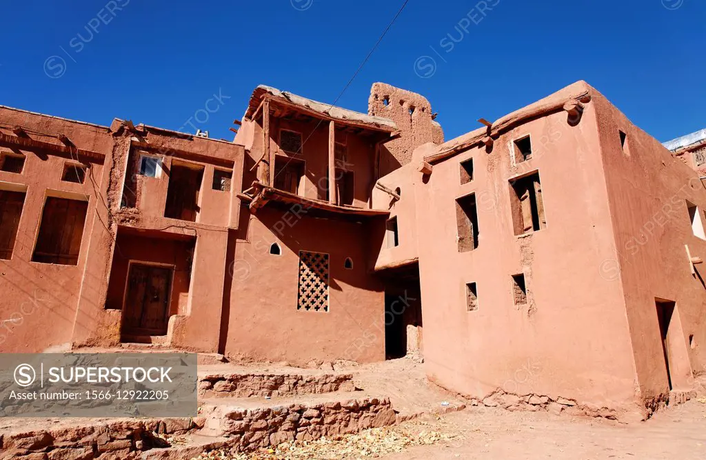 The village of Abyaneh, Iran