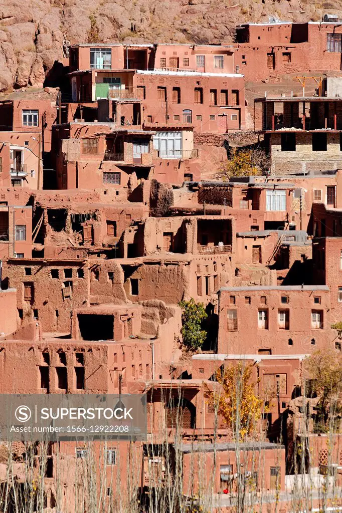 The village of Abyaneh, Iran