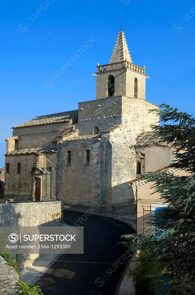 Gordes; Church; Hill Village; Luberon; Provence; France.