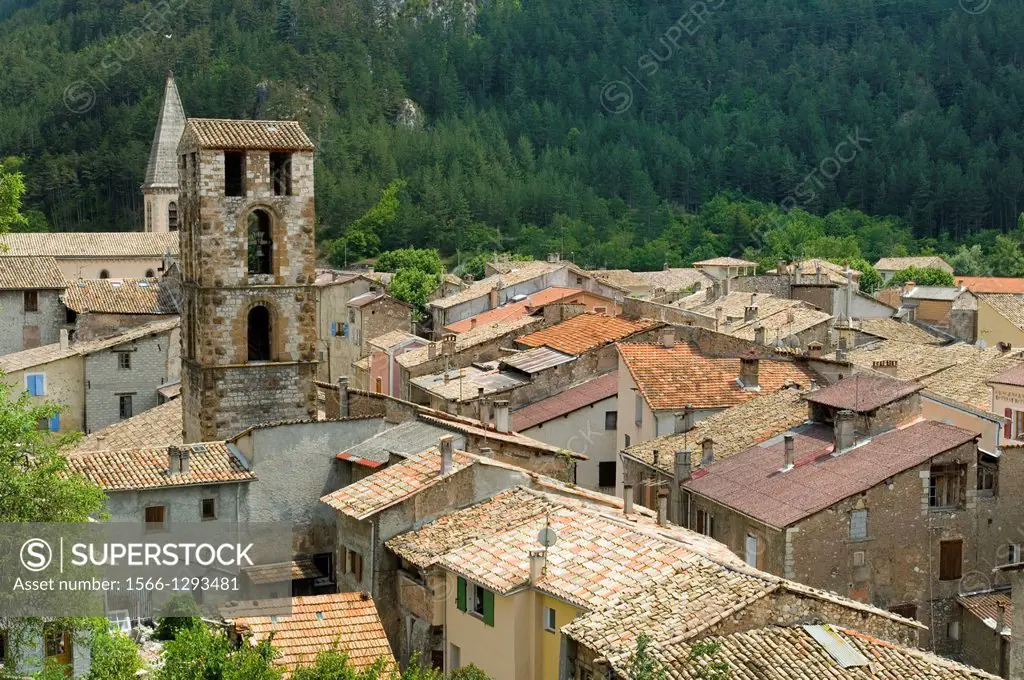 Castellane; Mountain Village; Provence; France.