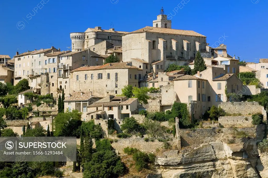 Gordes; Hill Village; Center; Provence; France.
