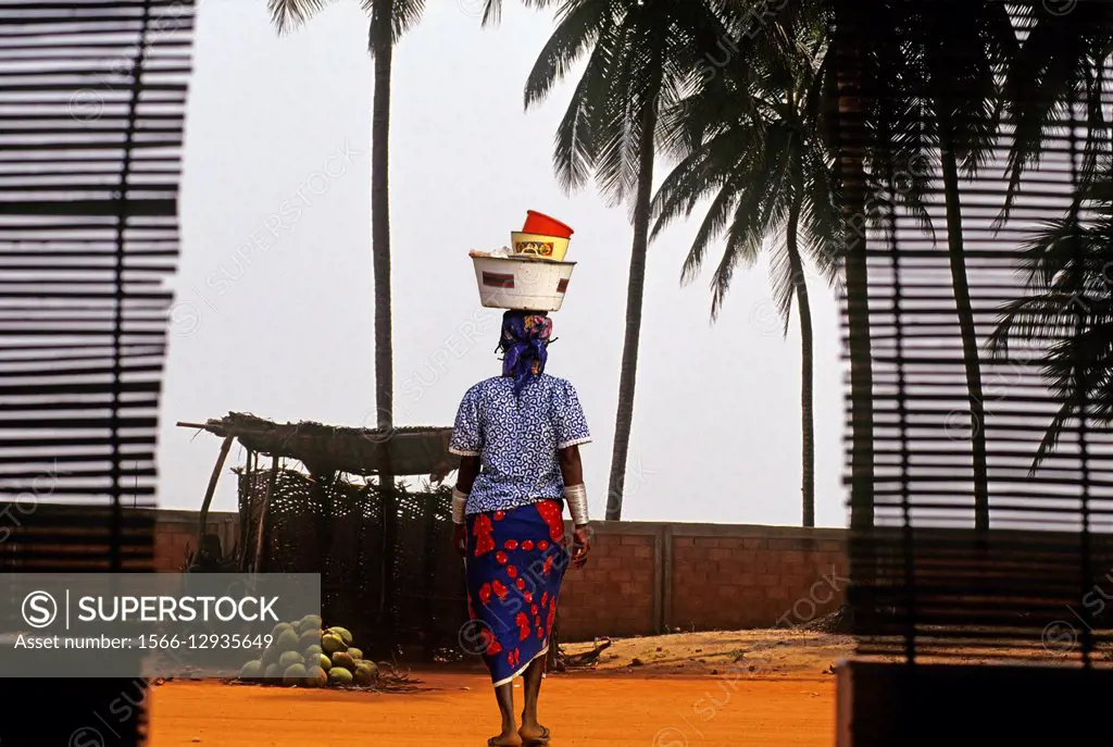 Ouidah, Benin, Africa.