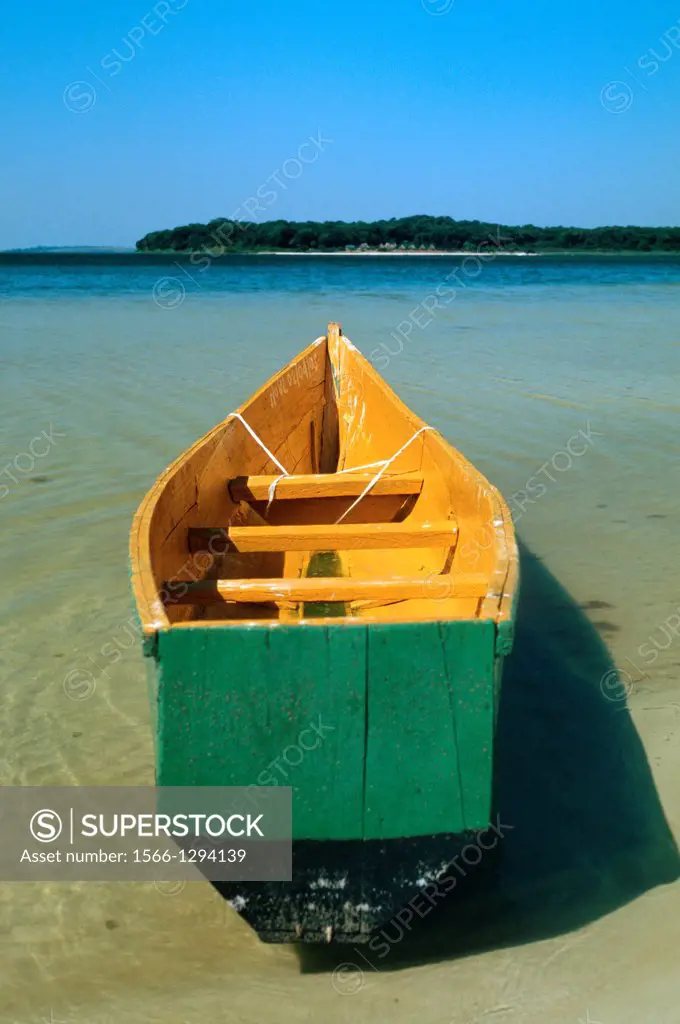 Fisher Boat; Ssese Island; Beach; Landscape; northwestern part of Lake Victoria; Uganda.