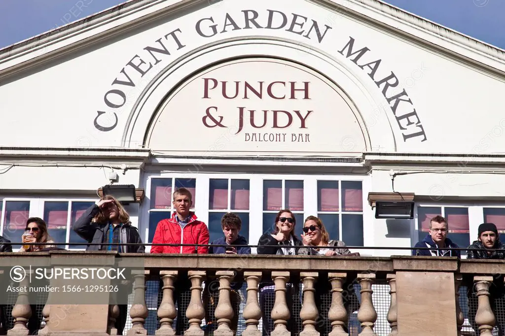The Punch and Judy Pub, Covent Garden, London, England.