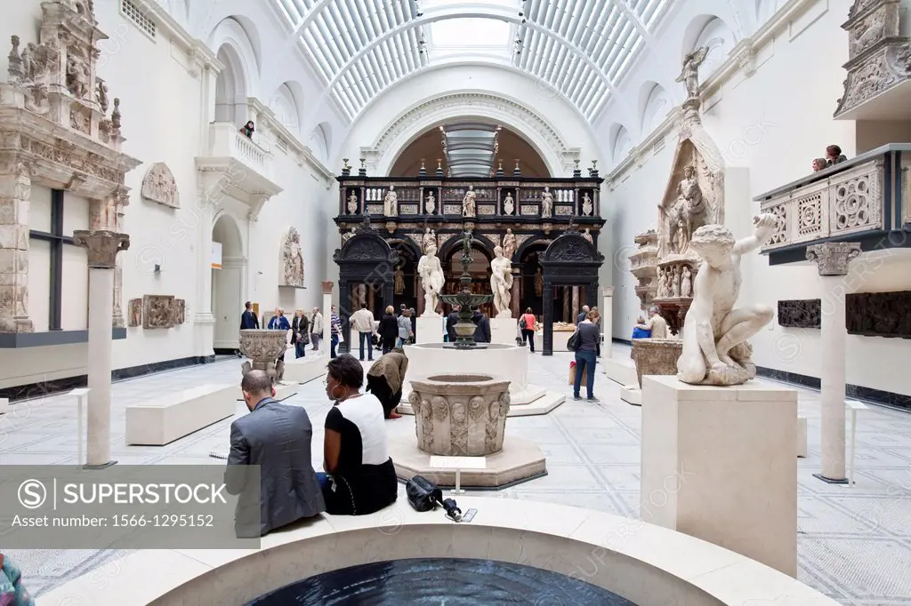 The Victoria And Albert Museum, London, England.