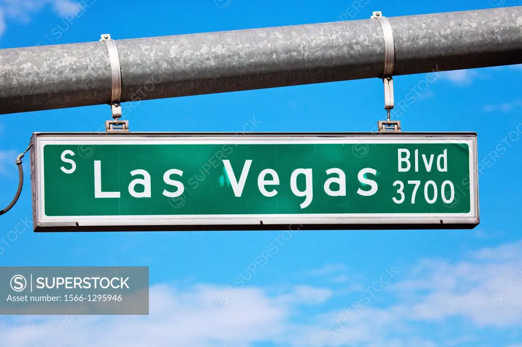 Las Vegas Blvd Sign, Las Vegas, USA