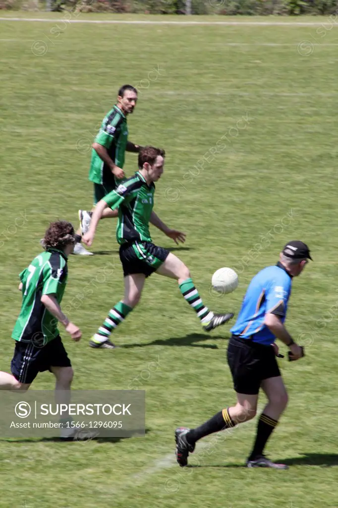 18 May 2013 GAA Gaelic Football, Swiss-Italian Regional Tournament with teams from Zurich, Rovigo, Padova, St Gallen and Rome competed in mens and wom...