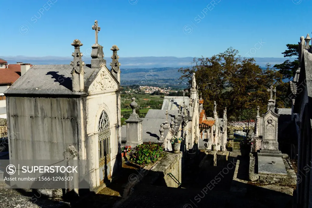 funeral Pantheon, cemetery, Gouveia, Serra Da Estrela, Beira Alta, Portugal, Europe.