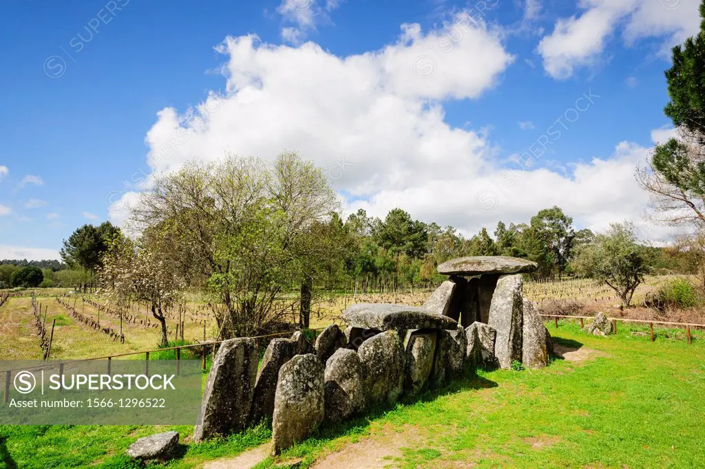 dolmen of Cunha Baixa, between 3000 and 2500 BC, Beira Baixa, Portugal, Europe.