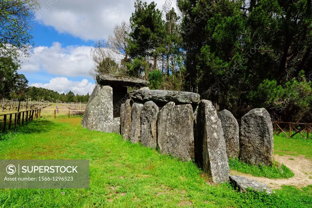 dolmen of Cunha Baixa, between 3000 and 2500 BC, Beira Baixa, Portugal, Europe.