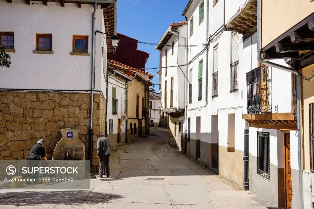 Tornavacas village, valley Jerte, Caceres, Extremadura, Spain, europe.