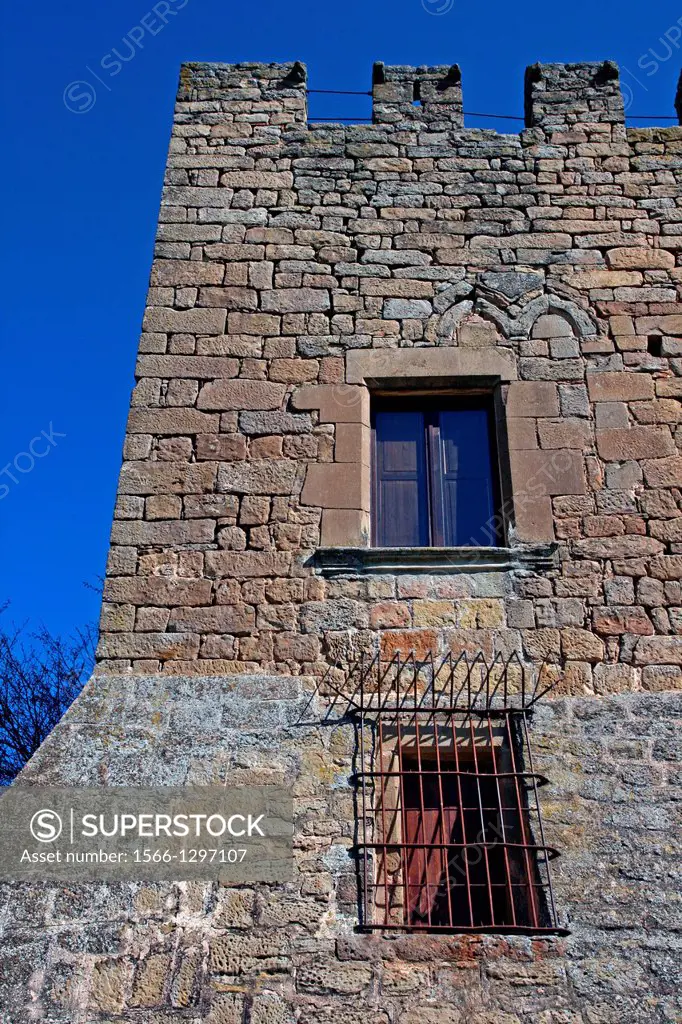 Les Sitges Castle, La Segarra, Catalonia, Spain.