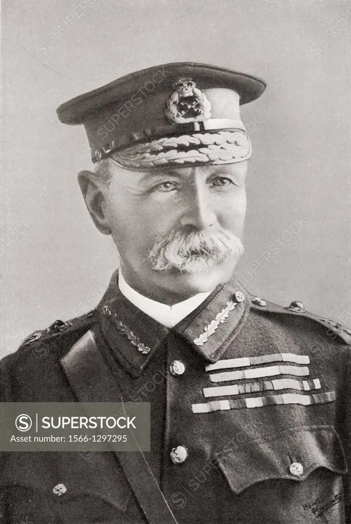 Field Marshal Frederick Sleigh Roberts, 1st Earl Roberts, 1832 - 1914. British soldier and Commander-in-Chief of the Forces. From Field Marshal Lord K...