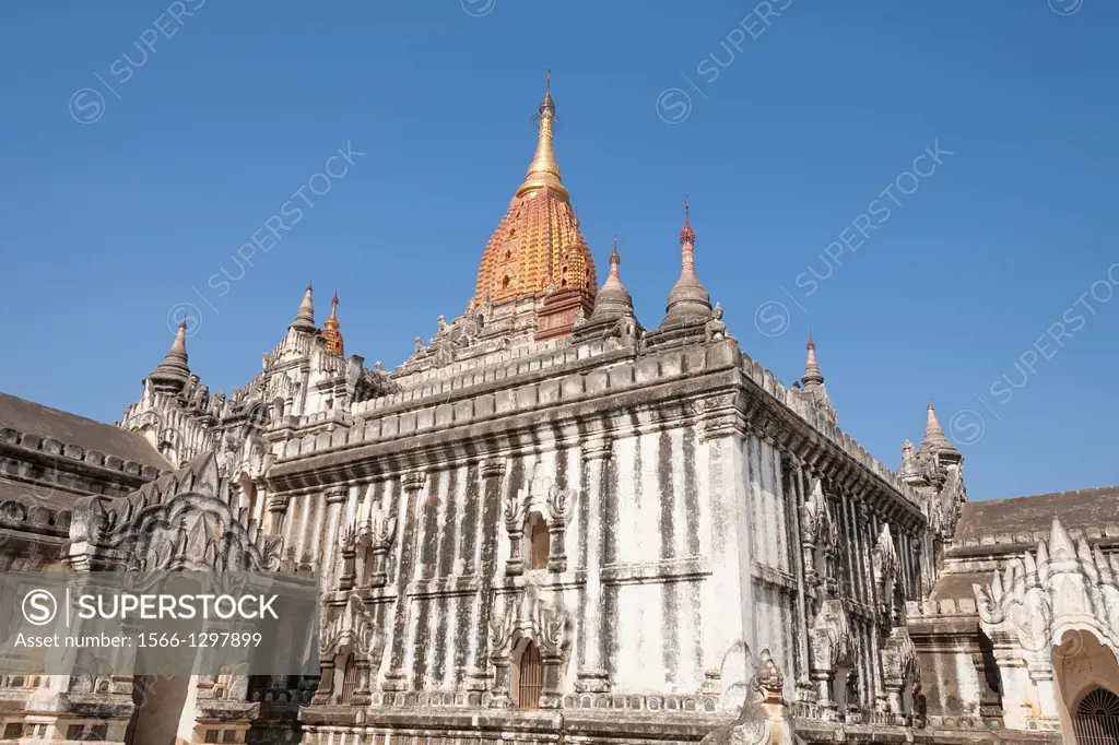 Ananda Temple, Old Bagan, Bagan, Myanmar, (Burma).