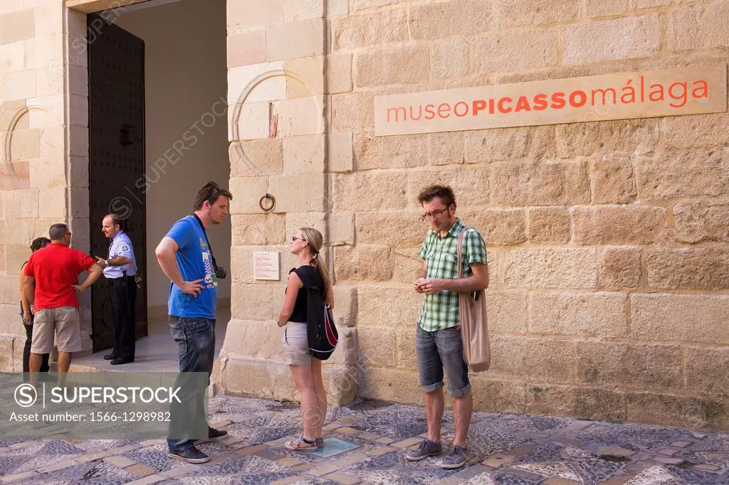 Picasso Museum in Palacio de los Condes de Buenavista, Malaga, Andaluci­a, Spain.