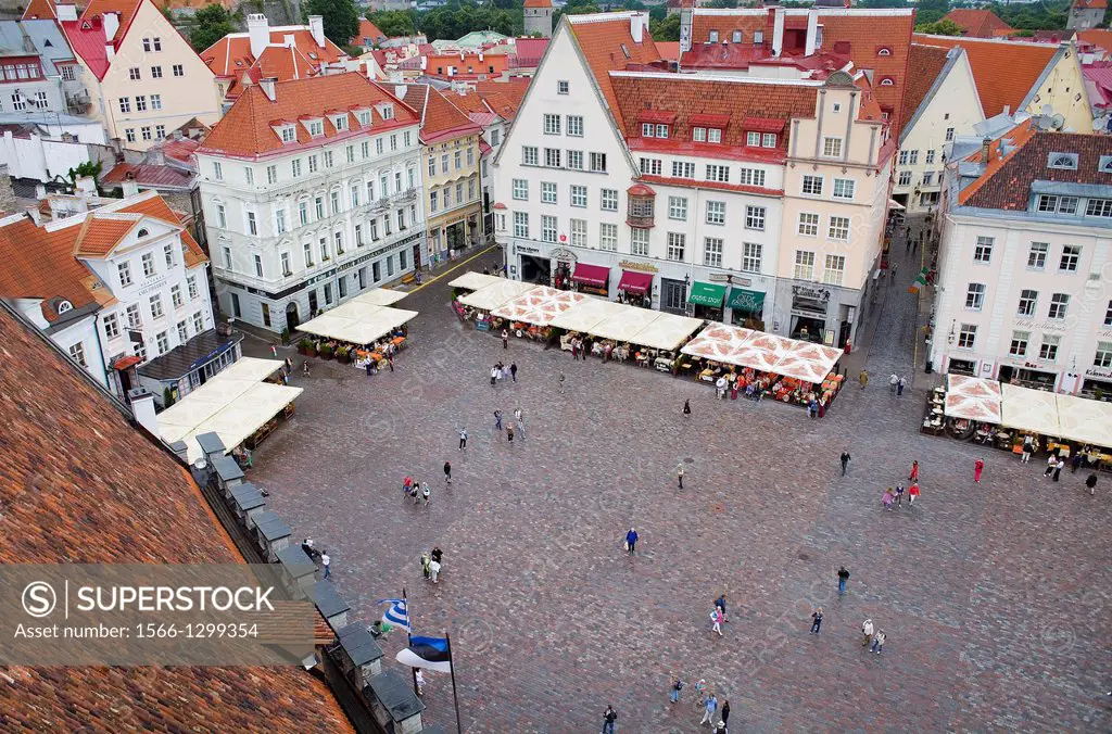 Town Hall Square,Tallinn,Estonia.