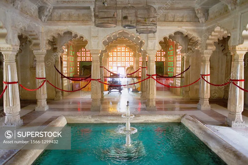 Badi Mahal also called Amar Vilas, in City Palace,Udaipur, Rajasthan, india.