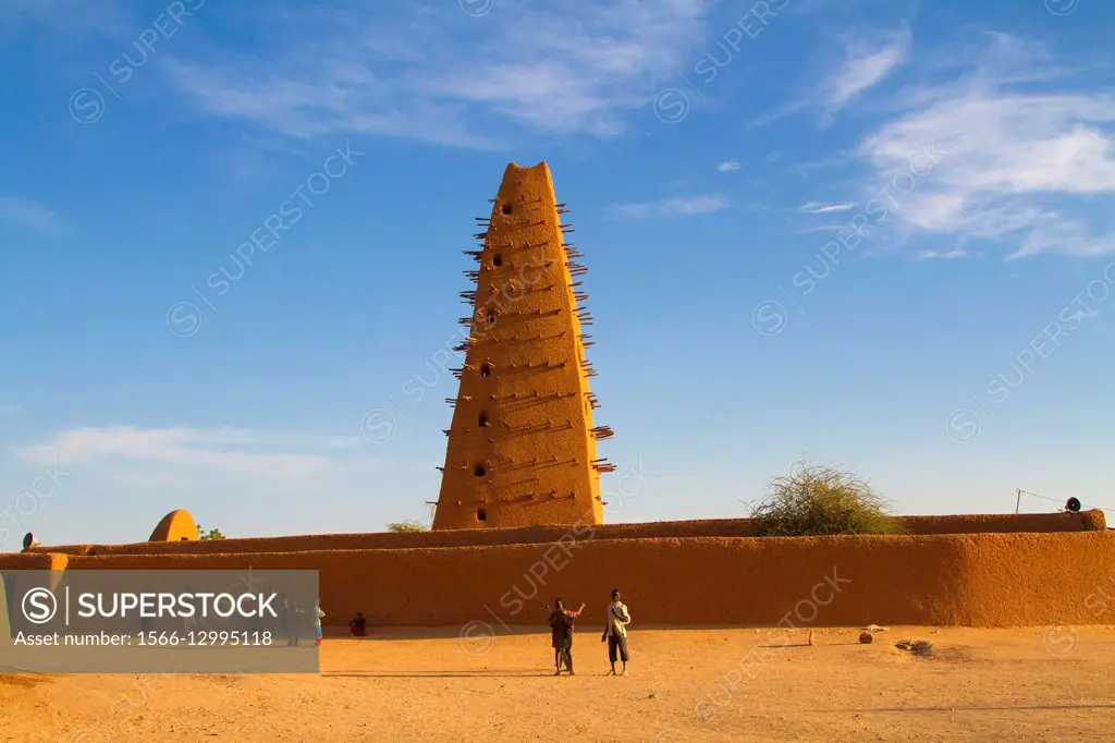 Niger, Agadez, Great Mosque