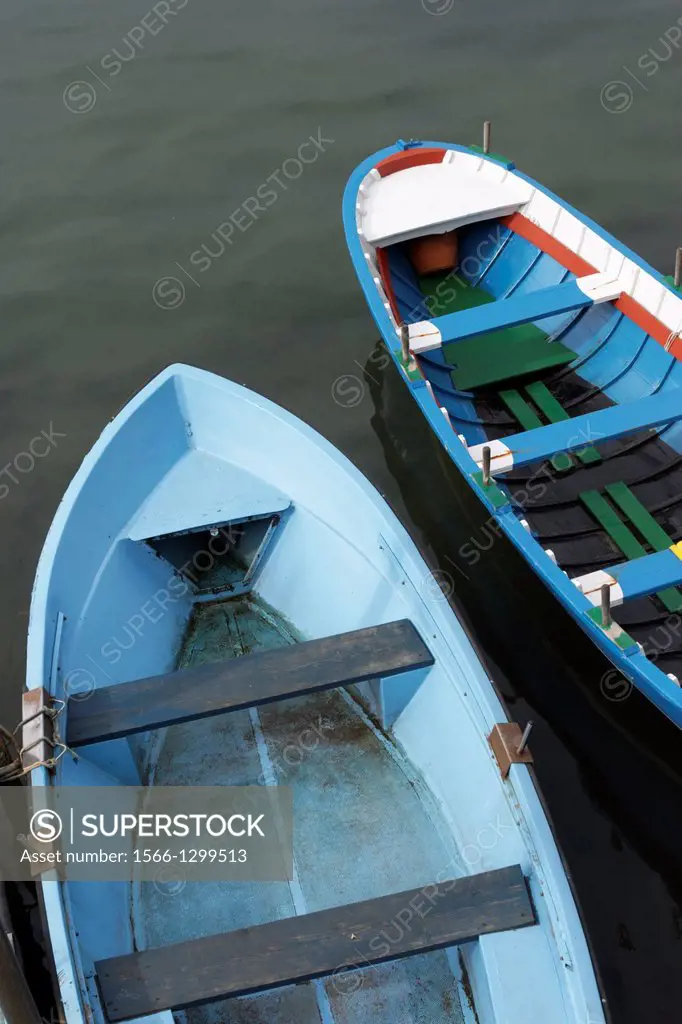 Fishing vessels, San Juan, Pasaia, Gipuzkoa, Guipuzcoa, Basque Country, Spain.