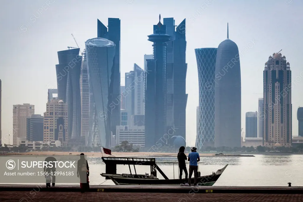 Doha Skyscrapers, Doha, Qatar.