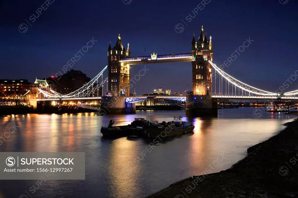 United Kingdom (Great Britain). England. London. Tower Bridge (Tower Bridge).