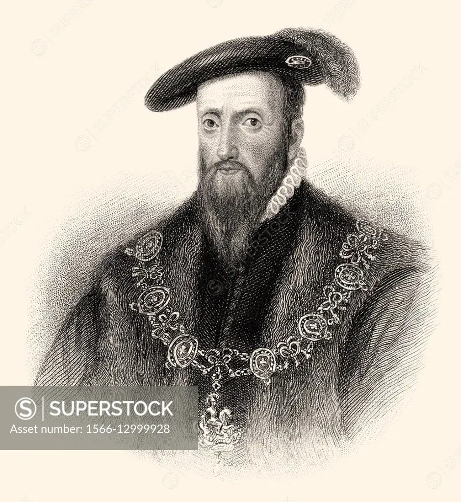 Edward Seymour, 1st Duke of Somerset, KG, c. 1500-1552, brother of Queen Jane Seymour, Lord Protector of England.